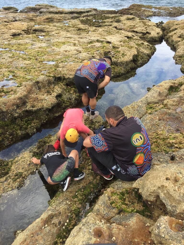 Photo 3 Koori Kids Culture Club Exploring Rockpools